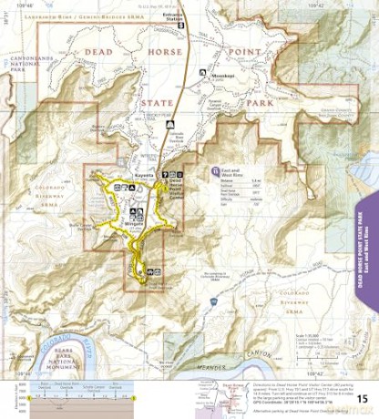 Moab Day Hikes Map Guide - National Geographic Maps [KSIĄŻKA]