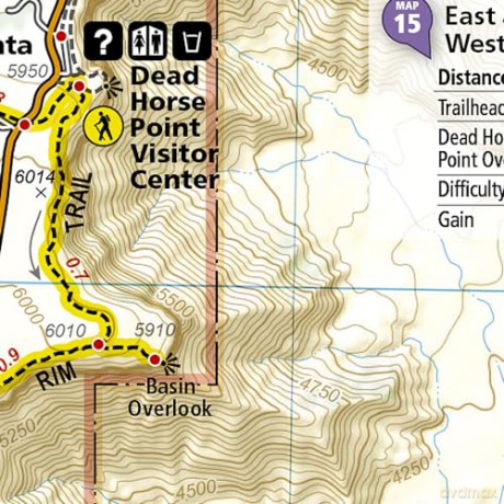 Moab Day Hikes Map Guide - National Geographic Maps [KSIĄŻKA]