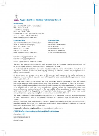 Modern Approaches to Maternal Health Initiatives - Hrishikesh D Pai [KSIĄŻKA]
