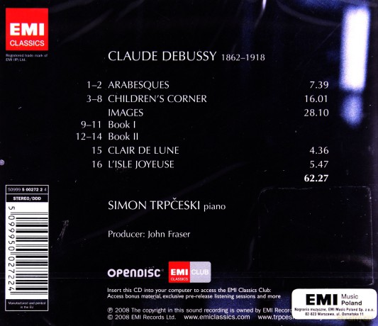 Simon Trpceski: Images Etc [CD]