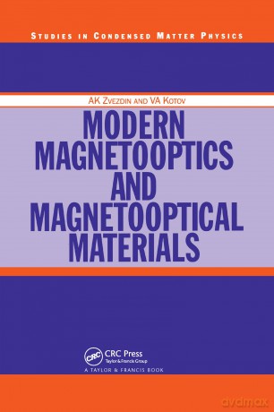 Modern Magnetooptics and Magnetooptical Materials (Condensed Matter Physics) - A.K Zvezdin [KSIĄŻKA]