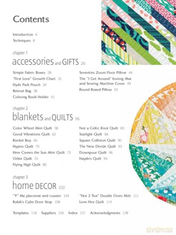 Modern Quilts: 25 projects to make: Beautiful step-by-step designs for accessories, blankets, and home decorations - Michael Caputo [KSIĄŻKA]