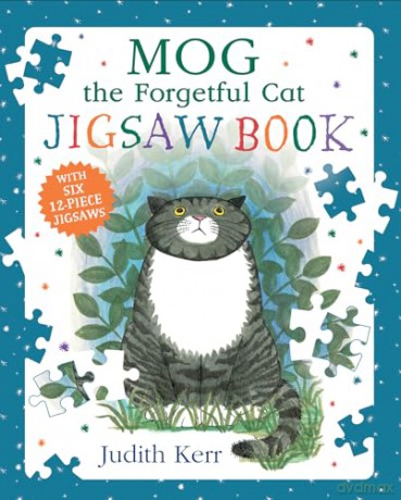 Mog the Forgetful Cat Jigsaw Book: A fantastic new illustrated jigsaw puzzle book that includes the classic story. The perfect gift for kids! - Judith Kerr [KSIĄŻKA]