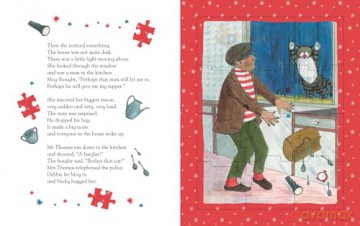 Mog the Forgetful Cat Jigsaw Book: A fantastic new illustrated jigsaw puzzle book that includes the classic story. The perfect gift for kids! - Judith Kerr [KSIĄŻKA]