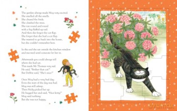 Mog the Forgetful Cat Jigsaw Book: A fantastic new illustrated jigsaw puzzle book that includes the classic story. The perfect gift for kids! - Judith Kerr [KSIĄŻKA]