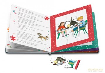 Mog the Forgetful Cat Jigsaw Book: A fantastic new illustrated jigsaw puzzle book that includes the classic story. The perfect gift for kids! - Judith Kerr [KSIĄŻKA]