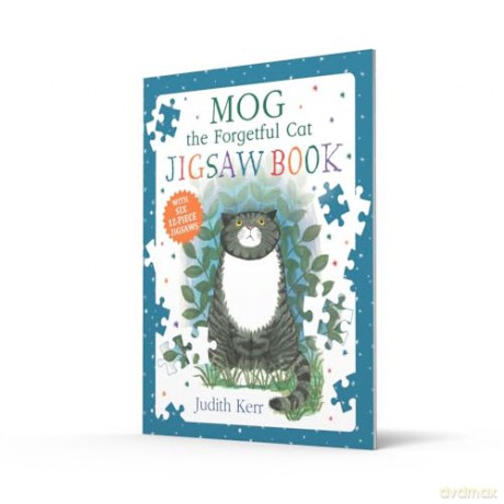 Mog the Forgetful Cat Jigsaw Book: A fantastic new illustrated jigsaw puzzle book that includes the classic story. The perfect gift for kids! - Judith Kerr [KSIĄŻKA]