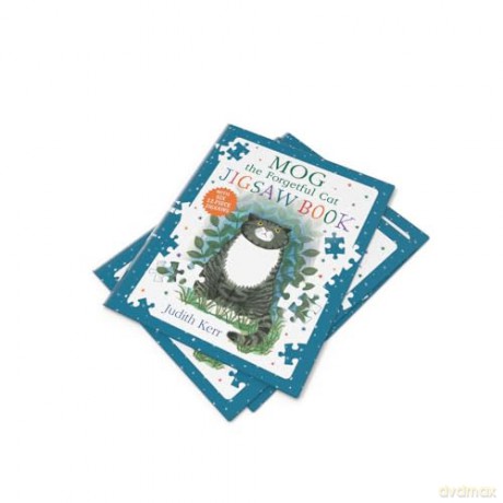 Mog the Forgetful Cat Jigsaw Book: A fantastic new illustrated jigsaw puzzle book that includes the classic story. The perfect gift for kids! - Judith Kerr [KSIĄŻKA]