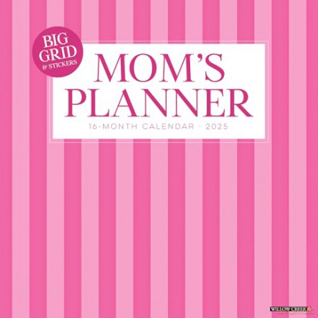 Mom's Planner Calendar 2025 Wall [KSIĄŻKA]