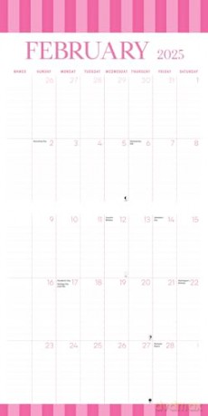 Mom's Planner Calendar 2025 Wall [KSIĄŻKA]