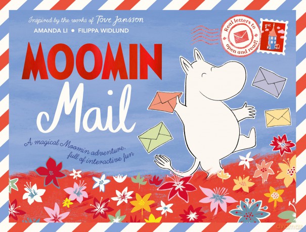 Moomin Mail: A beautiful gift book with real letters to open and read - Amanda Li [KSIĄŻKA]