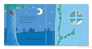 Moomin's Peekaboo Night Night: A Lift-and-Find Book - Tove Jansson [KSIĄŻKA]