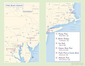 Moon Baseball Road Trips (Second Edition): The Complete Guide to All the Ballparks, with Beer, Bites, and Sights Nearby (Moon Road Trip Travel Guide) - Timothy Malcolm [KSIĄŻKA]