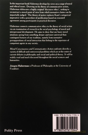 Moral Consciousness and Communicative Action - Jurgen Habermas [KSIĄŻKA]