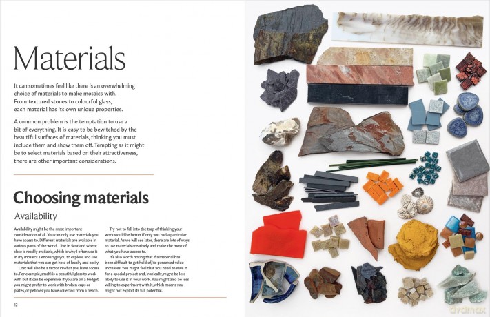 Mosaics Inspired by Nature: Creating Contemporary Art - Rachel Davies [KSIĄŻKA]