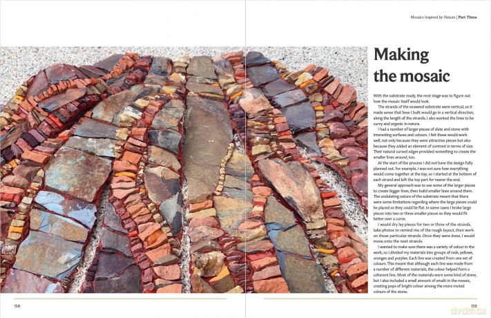 Mosaics Inspired by Nature: Creating Contemporary Art - Rachel Davies [KSIĄŻKA]