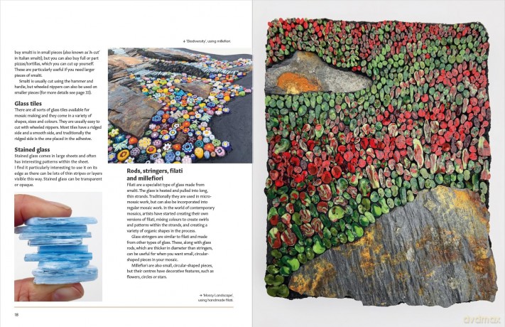 Mosaics Inspired by Nature: Creating Contemporary Art - Rachel Davies [KSIĄŻKA]