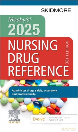Mosby's 2025 Nursing Drug Reference (Skidmore Nursing Drug Reference) - Linda Skidmore-Roth RN MSN NP [KSIĄŻKA]