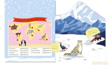 Mountains of the World: Flaps to Lift and Animals to Find (Living Planet Panoramas) - Nina Cosford [KSIĄŻKA]