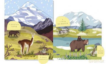 Mountains of the World: Flaps to Lift and Animals to Find (Living Planet Panoramas) - Nina Cosford [KSIĄŻKA]