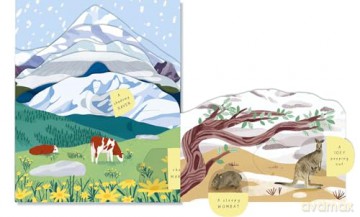 Mountains of the World: Flaps to Lift and Animals to Find (Living Planet Panoramas) - Nina Cosford [KSIĄŻKA]