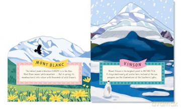 Mountains of the World: Flaps to Lift and Animals to Find (Living Planet Panoramas) - Nina Cosford [KSIĄŻKA]