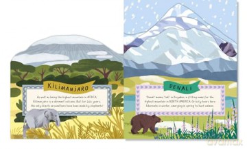Mountains of the World: Flaps to Lift and Animals to Find (Living Planet Panoramas) - Nina Cosford [KSIĄŻKA]