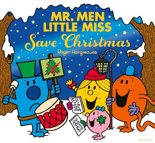 Mr Men Little Miss: Save Christmas: A brilliantly funny festive story that will persuade any Grinch to love Christmas (Mr. Men and Little Miss Picture Books) - Roger Hargreaves [KSIĄŻKA]