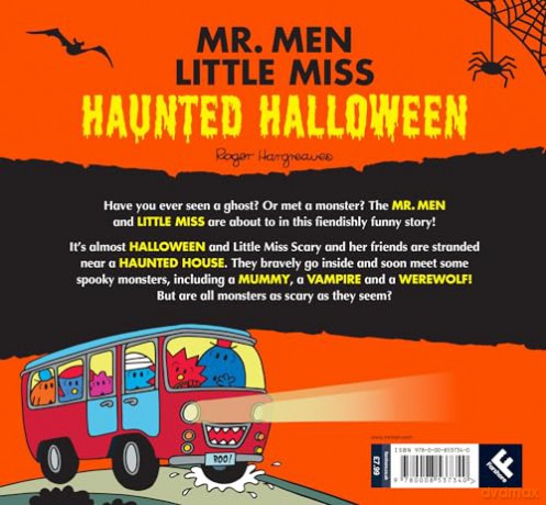 Mr Men Little Miss:Haunted Halloween: A fiendishly funny illustrated children's book to celebrate Halloween - Adam Hargreaves [KSIĄŻKA]