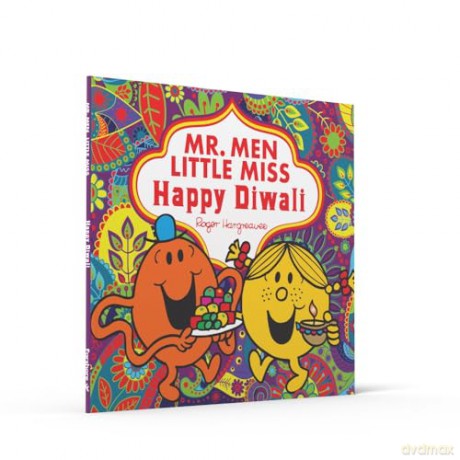Mr. Men Little Miss Happy Diwali: The Perfect Children's Diwali gift for Young Fans of the Classic Children's Illustrated Series - Adam Hargreaves [KSIĄŻKA]