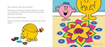 Mr. Men Little Miss Happy Diwali: The Perfect Children's Diwali gift for Young Fans of the Classic Children's Illustrated Series - Adam Hargreaves [KSIĄŻKA]