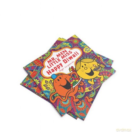 Mr. Men Little Miss Happy Diwali: The Perfect Children's Diwali gift for Young Fans of the Classic Children's Illustrated Series - Adam Hargreaves [KSIĄŻKA]