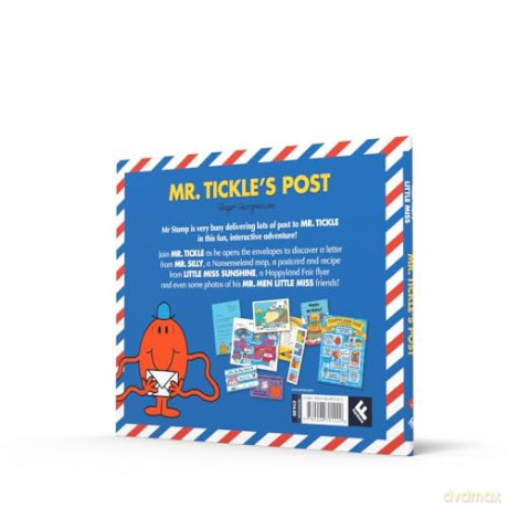Mr. Tickle's Post: With real mail to open and enjoy! From the brilliantly funny illustrated classic children's series. (Mr. Men and Little Miss) - Roger Hargreaves [KSIĄŻKA]