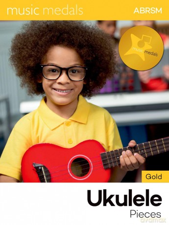 Music Medals Gold Ukulele Pieces (ABRSM Music Medals) - Abrsm [KSIĄŻKA]