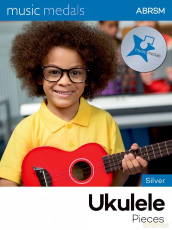 Music Medals Silver Ukulele Pieces (ABRSM Music Medals) - Abrsm [KSIĄŻKA]