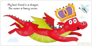 My Best Friend Is A Dragon: Touch and Feel: 2 (My Best Friend is A, 2) - Roger Priddy [KSIĄŻKA]