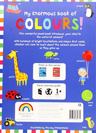 My Enormous Book of Colours - unknown [KSIĄŻKA]