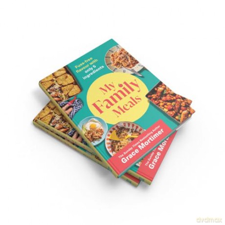 My Family Meals: The new delicious, affordable cookbook with 5-ingredient recipes to feed your family in 2024 from the Sunday Times best-selling author and Instagram sensation - Grace Mortimer [KSIĄŻKA]
