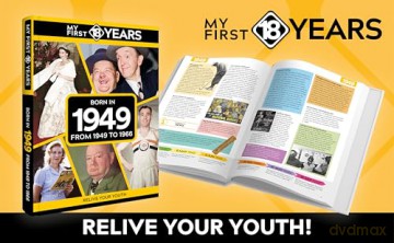 My First 18 Years - Born in 1949: From 1949 to 1966 (My First 18 Years Series) [KSIĄŻKA]