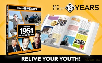 My First 18 Years - Born in 1951: From 1951 to 1968 (My First 18 Years Series) [KSIĄŻKA]