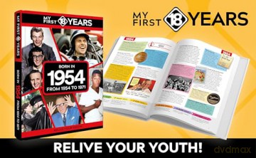My First 18 Years - Born in 1954: From 1954 to 1971 (My First 18 Years Series) [KSIĄŻKA]