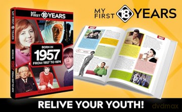 My First 18 Years - Born in 1957: From 1957 to 1974 (My First 18 Years Series) [KSIĄŻKA]