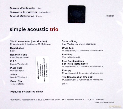 Simple Acoustic Trio: Trio [CD]