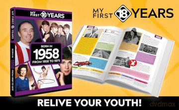 My First 18 Years - Born in 1958: From 1958 to 1975 (My First 18 Years Series) [KSIĄŻKA]