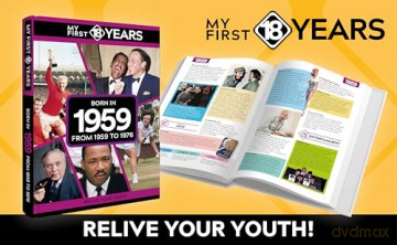 My First 18 Years - Born in 1959: From 1959 to 1976 (My First 18 Years Series) [KSIĄŻKA]