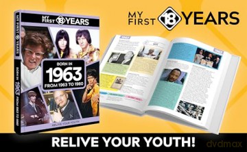 My First 18 Years - Born in 1963: From 1963 to 1980 (My First 18 Years Series) [KSIĄŻKA]