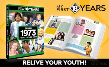 My First 18 Years - Born in 1973: From 1973 to 1990 (My First 18 Years Series) [KSIĄŻKA]
