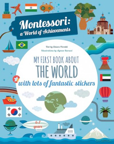 My First Book About the World: Montessori Activity Book - Chiara Piroddi [KSIĄŻKA]