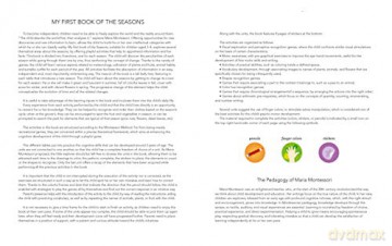 My First Book of the Seasons: Montessori Activity Book - Chiara Piroddi [KSIĄŻKA]