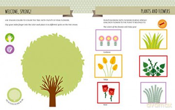 My First Book of the Seasons: Montessori Activity Book - Chiara Piroddi [KSIĄŻKA]